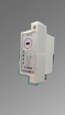 Calinmeter Din Rail Mounted Electricity Meter Energy Meter for Cluster Solution UV Stable Polycarnonate Closure Cable Connection for Africa