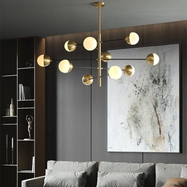 Iron Aluminum Glass G9 Light Source Pendant Lights Modern Nordic Luxury