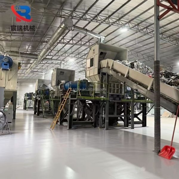CR-1660 Large Industrial Solid Waste Shredder Effortlessly Handles All Types of