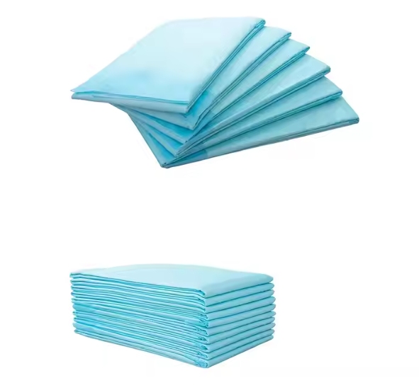 Pañales para pacientes hospitalarios médicos con absorvente de colchoneta pañales para ancianos pañales desechables para adultos Incontinencia de la cama pañales 60 X 90