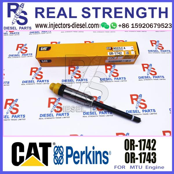 Injecteur de carburant 4W-7015 4W7015 0R3419 0R-3419 0R-1742 0R1742 de CAT Injector Assembly 215B E215B E3204