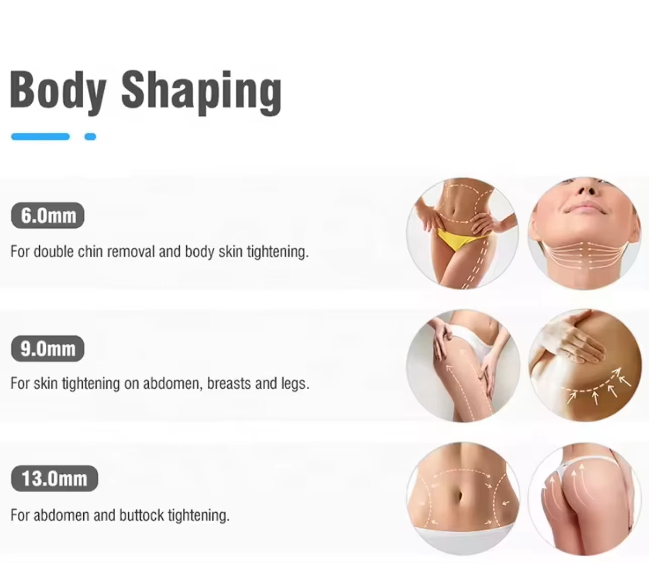 Non Surgical 12D HIFU Beauty Machine Facelift With Collagen Stimulation 