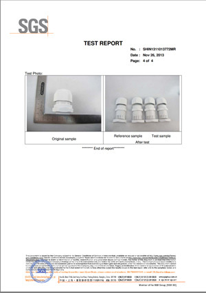 Sino Cable Gland Factory Сертификации