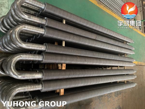 ASTM A106 GR.B U Type HFW Fin Tube For Waste Heat Boilers Air Heater
