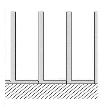 ASME SA179 Wund Fin Tube Aluminum 1060 L Type Fin Tube Для охладителя воздуха и конденсатора