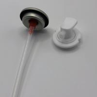 Componente de válvula de pulverização industrial com junta interna butícola e tubo de imersão natural padrão