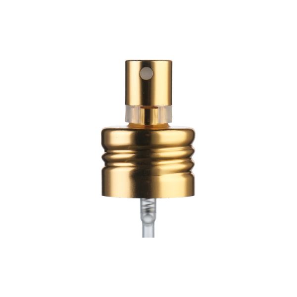 Aluminum Screwed Twist Fine Mist Sprayer for Perfume with 13mm to 28mm Neck Sizes