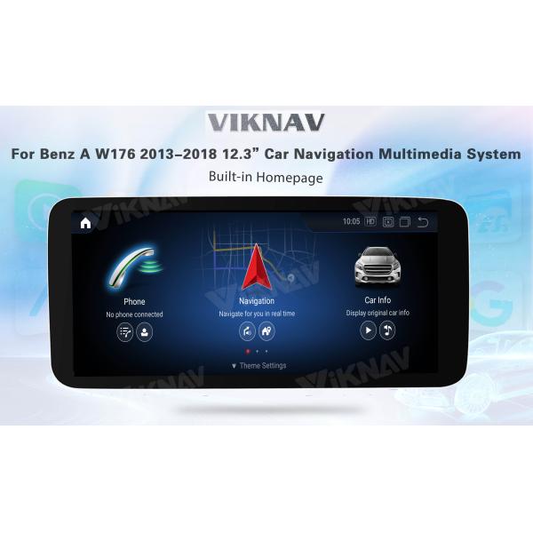 Viknav 12.3 дюймовый Android Для Benz A W176 CLA C117 GLA X156 G W463 2013-2018 GPS Автомобиль с экрановым радиоплеером (NTG5.0)