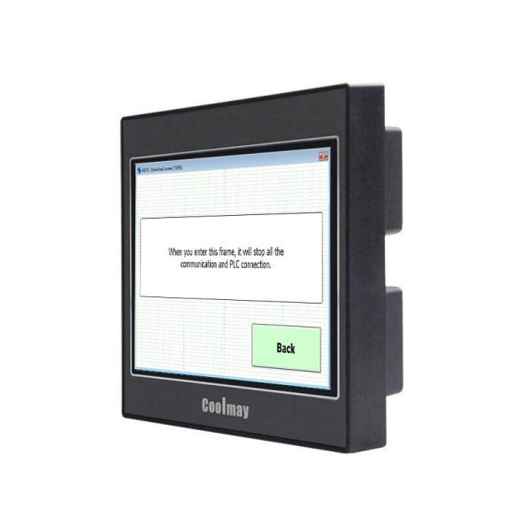12-24VDC HMI Touch Screen Panel Supporting Common PLC Communication Protocol