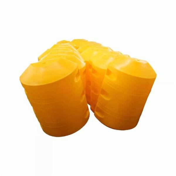 Barreiras flutuantes retangulares de HDPE para marcação de limites