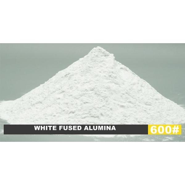 99% Wfa Arenas de corindón blanco F24 Grúas de óxido de aluminio blanco para el pulido de la explosión