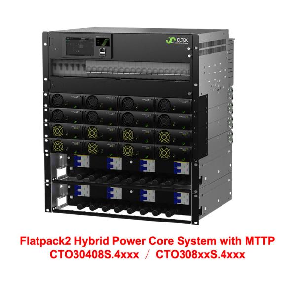 300A-500A 4U Distribution Eltek Flatpack2 Hybrid Power Core Eltek DC Power Supply System CTO30408S.4xxx CTO308xxS.4xxx