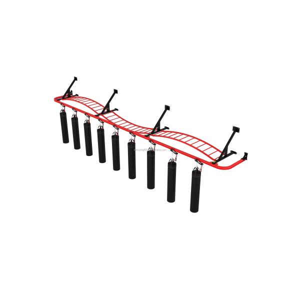 Customized Logo Commercial Heavy Bag Rack Boxing Training Bag Rack