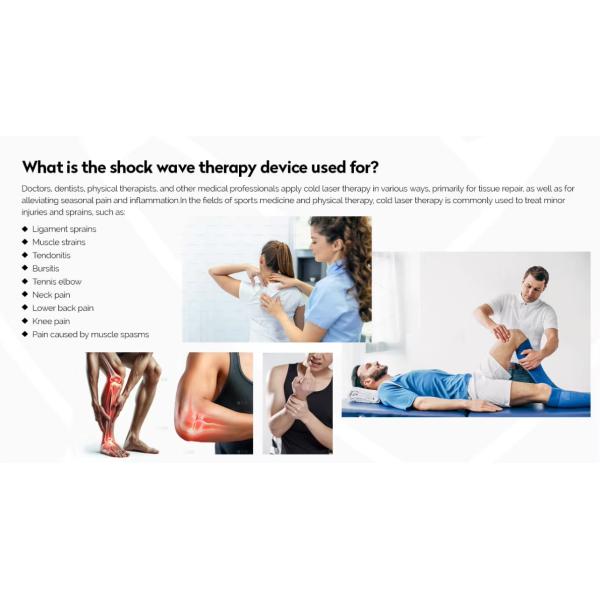 Human Physiotherapy Radial Shock Wave Therapy Electro Mangetic Machine