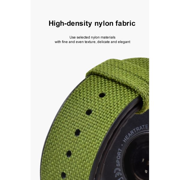 Soft TPU Nylon Sports Smartwatch Strap · Customizable Size And Logo