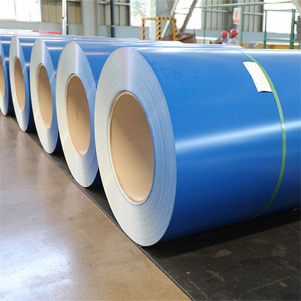 DX51D SGCC Galvanized Steel Coil Ppgi Prepainted 1250mm Width SGS Certificate