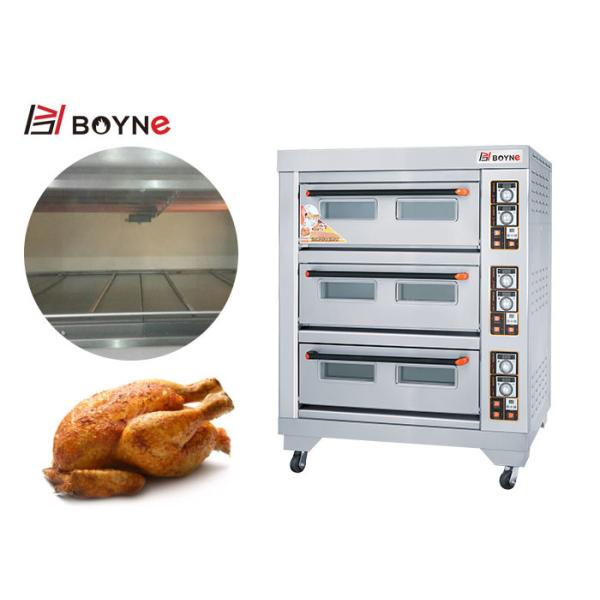 CE Commercial Bakery Kitchen Equipment Stainless Steel Deck Oven