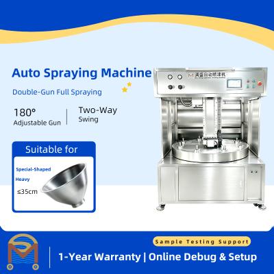 Intelligent Coating Equipment, Automatic Spray Painting Machine for Metal Lampshade Surface Coating