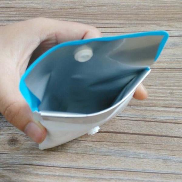 Small Colored PVC Reusable Tobacco Pouch EVA Cigarette Disposal Pouch