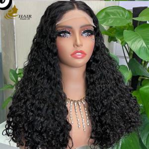 Glueless 5*5 Transparent Lace Front Natural Human Hair Glueless Silk Top Full