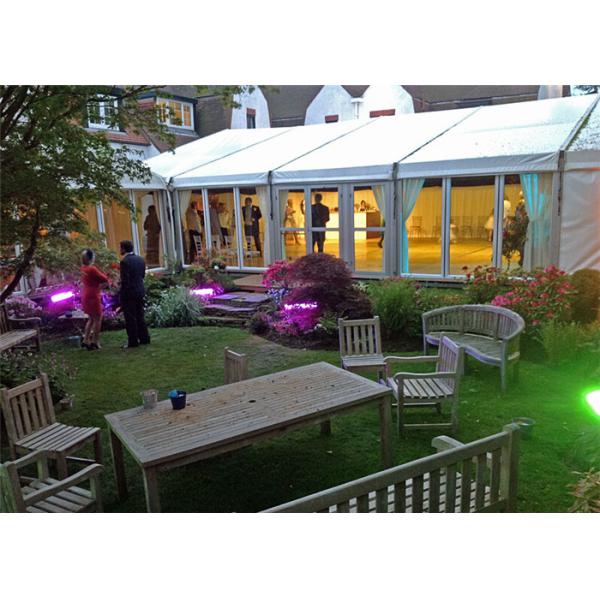 Durable Great Peak Clear Wedding Tents Wind Resistant Environmentally