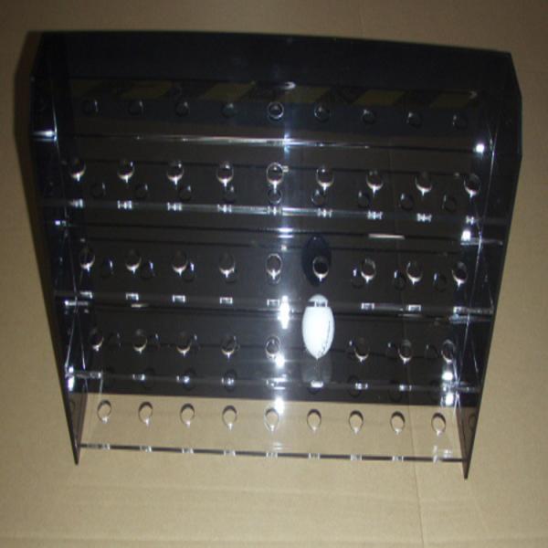 Acrylic Clear Golf Ball Display Case Counter top Plexiglass Ball Holder  Riser
