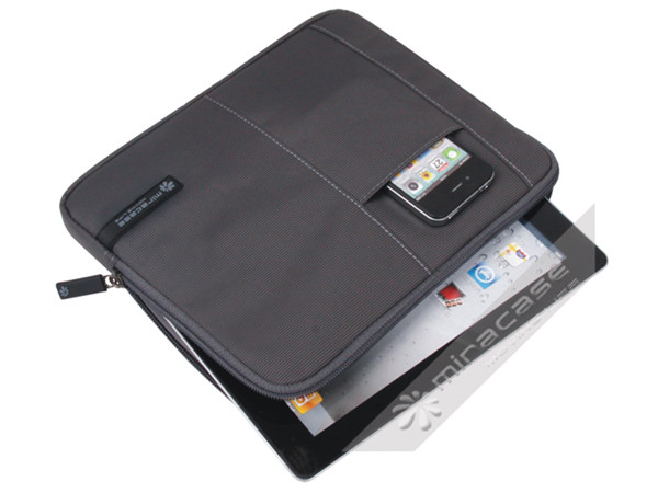 Grey Nylon Tablet Case for Kindle Fire and 7 Inch Tablet Cover with EVA Bubble Interior