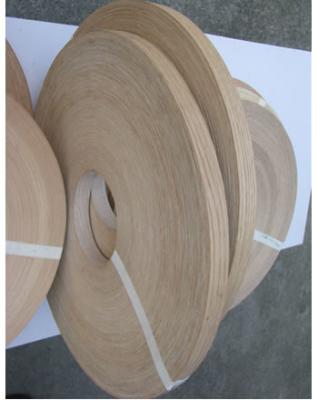 ISO9001 Wood Laminate Edge Banding 15MM Peel And Stick Wood Veneer Strips