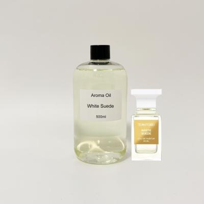 White Suede Fragrance Oil Alcohol Free Perfume Oil Customized For Making Body Fragrace