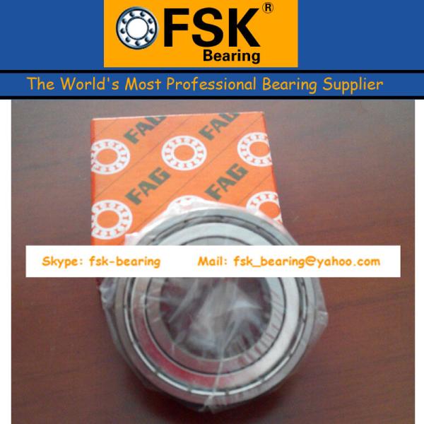 Double Side Steel Shields FAG 6000 Series 6005 2ZR Deep Groove Ball Bearing