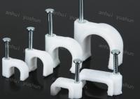 10mm High Durability And Flexible Nail Plastic Cable Clips Plastic Round Adjustable Cable Clips
