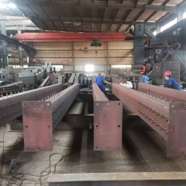 Estrutura de soldadura de aço galvanizado de estufa com canal de aço de forma C.Z.