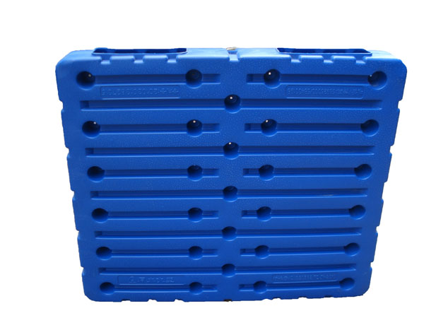 Four Entry Industrial Plastic Pallet Portable Rackable Plastic Pallets