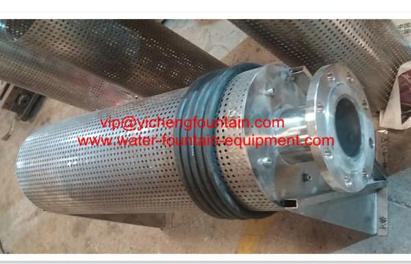 Stainless Steel Submerge / Submersible Fountain Pumps Shell For Protecting Inside Motor