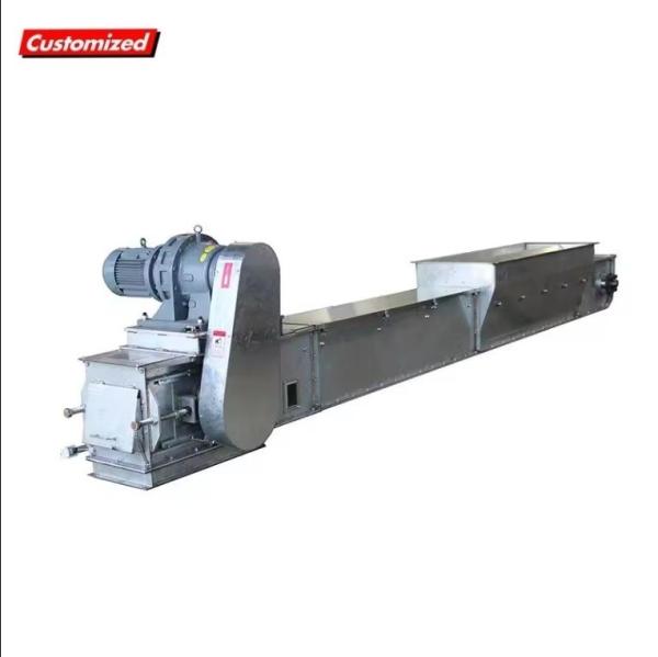 Professional Heat Resistant Screw Auger Conveyor ODM With Transmission Chains