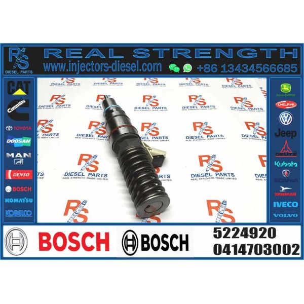 Hot Sell Common Rail Fuel Injector 0414703003 0414703005 0414703007 5224920 for Detroit Series 60 N3 14.0L Diesel Engine