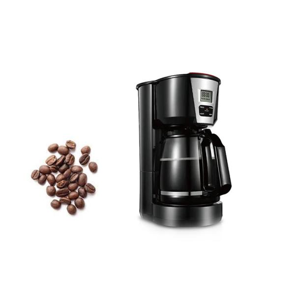 CM-330 Permanent Filter Coffee Makers Cone Style Glass Drip Coffee Machine 1000W