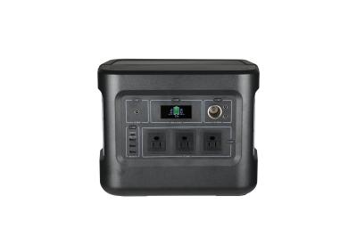 Real Time LCD Displays 1000W Power Station External Solar Panel Power Bank Charger For Emergency Outdoor Power Supply