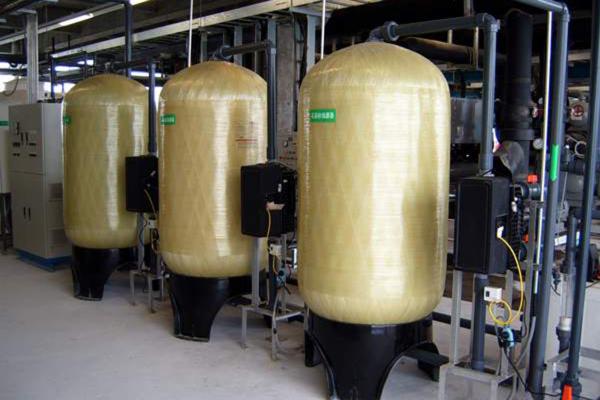 20~30m/H Ion Exchange Water Softener Equipment For Chemical Electronics Industry