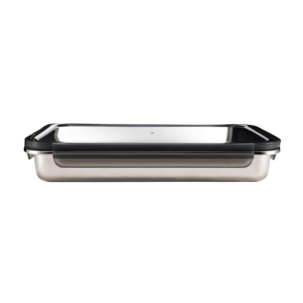 Modular Stainless Steel Meal Prep Containers With PP Lid 260ml 820ml 1200ml 1930ml