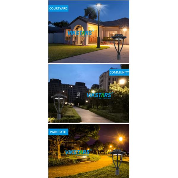 двор 150W света сада СИД 120pcs 85V