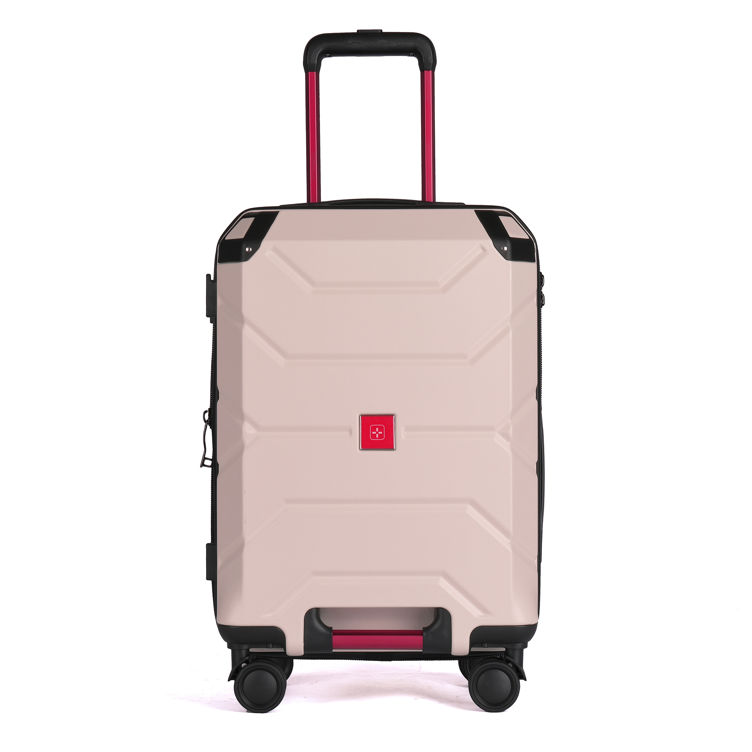 Unisex Custom Logo Trolley Luggage Set Hook Bottom Handle Explosion-Proof Zipper Mainly Made ABS/PP/PC Outdoor Usage Suitcase