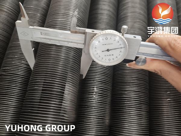 Embeded Fin Tube Base Material  Carbon Steel Seamless Tube A192 A179 A210  Boiler Air Cooler Heat Exchanger Application