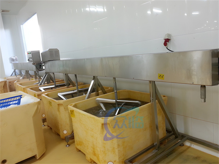 Elevator Shrimp Soaking Blender Immersion Mixer For Insulation Barrel Mixing