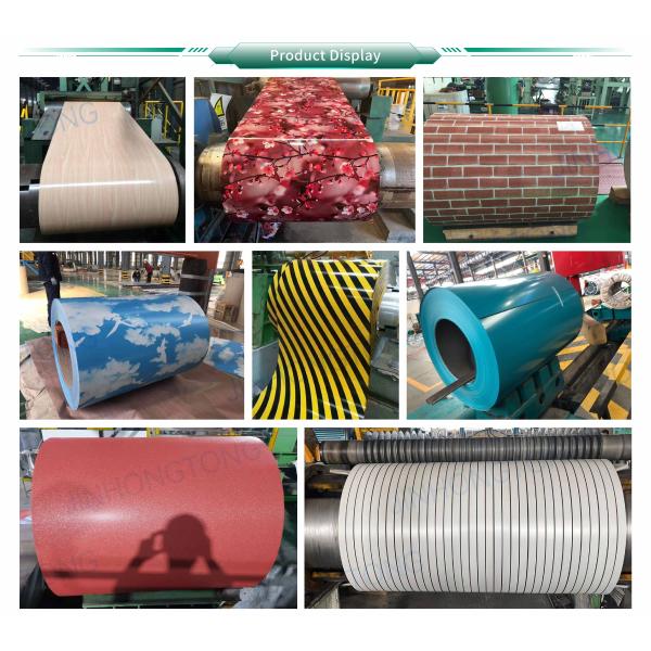ISO9001 Certified Prepainted Ppgl Ppgi Coated Steel Coil Sheet for Building Material Cutting Service