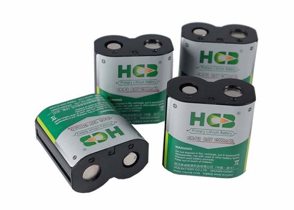 6.0V CR-P2 Primary Lithium MnO2 Battery 2CR123A 2CR17335 Lithium Manganese Dioxide