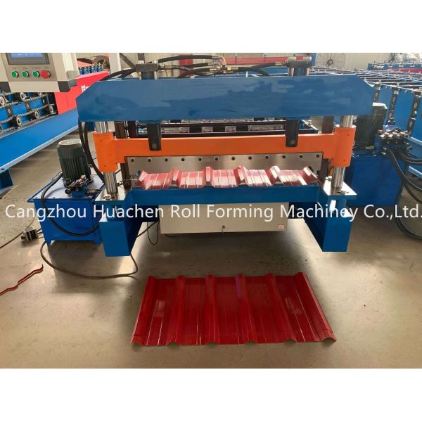 Building Material Iron Sheet Roof Corrugated Roll Forming Machine with 0.3-0.6mm Thickness 1200mm Width and 11 Stations Roller