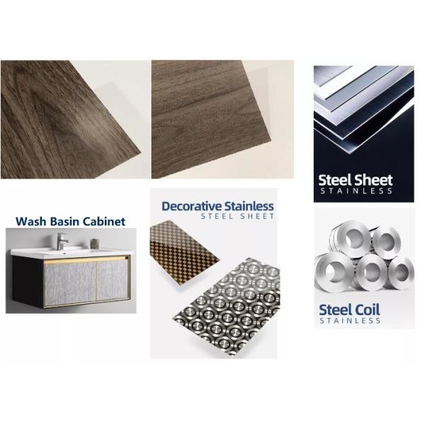 TC Woodworking Machinery PVC Metal Sheet Professional Laminating Machine