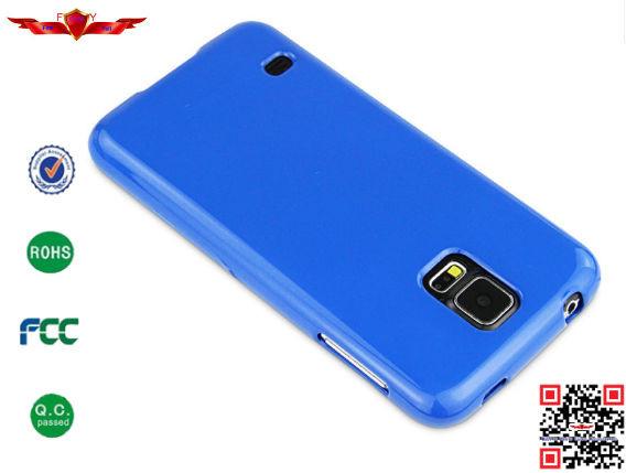 Hot Sell Fashion Design Soft And Durable TPU Cover Cases For Samsung Galaxy S5 Multi Color