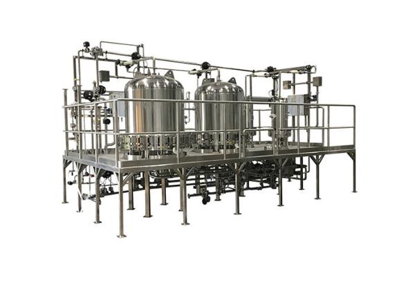 Semi Automatic SS316 CIP Cleaning System For Beer Brewing Process CE Certification